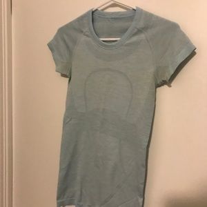 Lululemon Blue Athletic T-Shirt